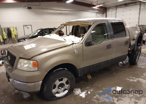 2005 Ford F-150 Fx4/Lariat/Xlt from USA, damaged, VIN 1FTPW14545FA56049